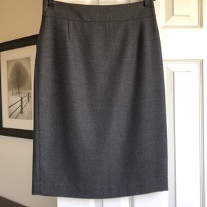 J Crew Soft Wool Pencil Skirt